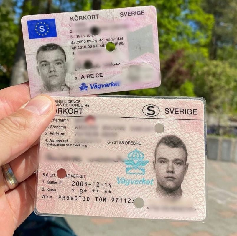 Tjänster Köp originalkörkort