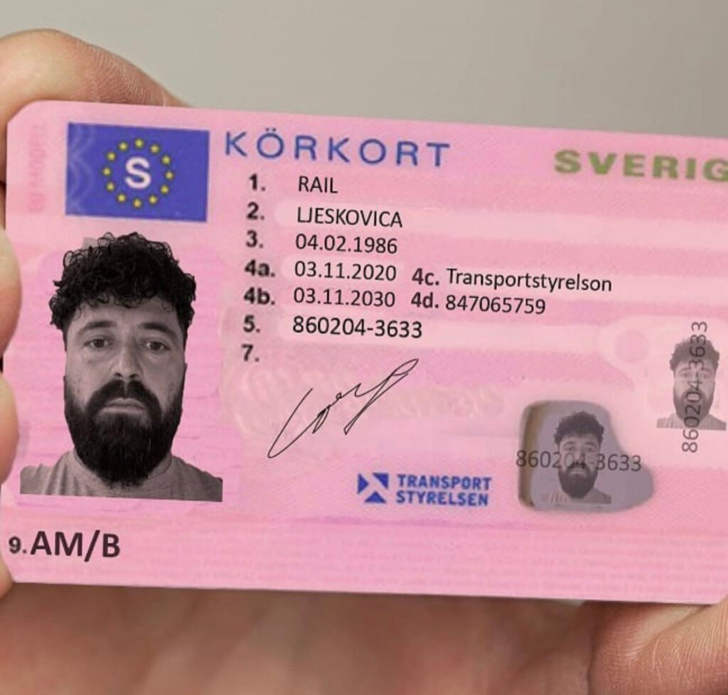 Köpa falskt körkort